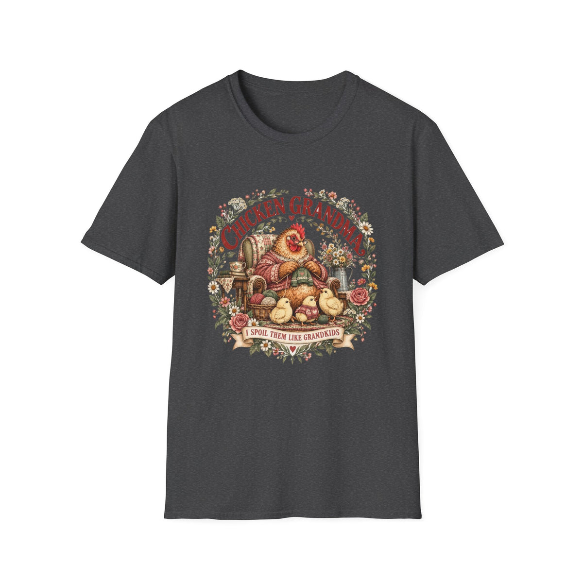 Chicken Grandma Vintage Farmhouse T-Shirt