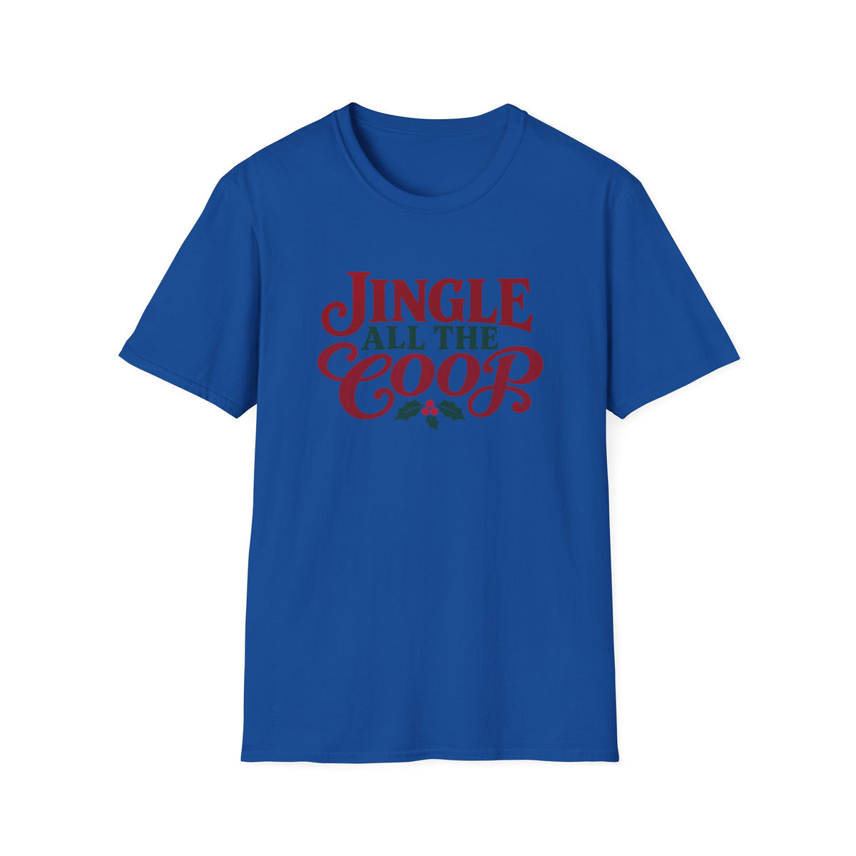 Jingle All the Coop Christmas Chicken Lover T-Shirt