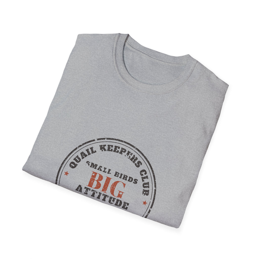 Big Attitude Quail T-Shirt