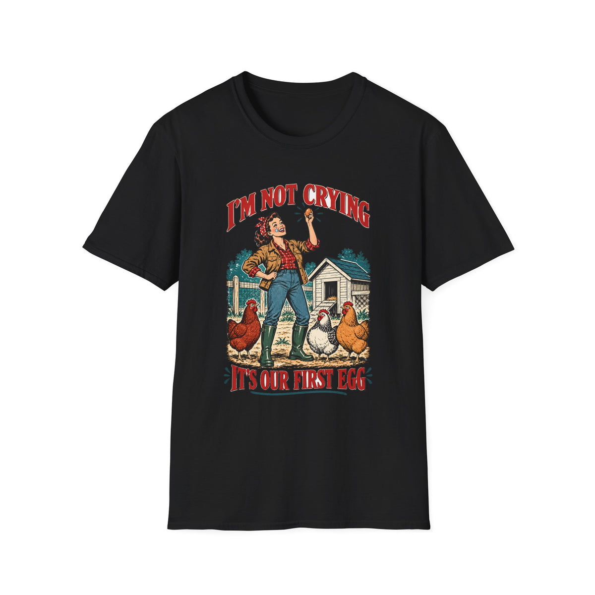 I'm Not Crying, It's Our First Egg  T-Shirt