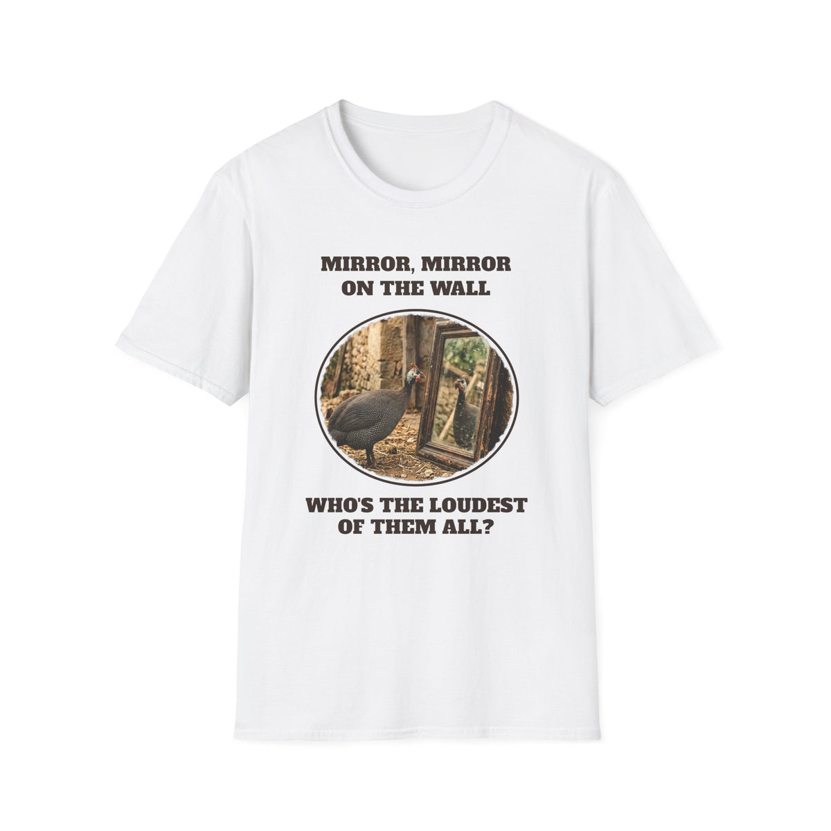 Mirror Mirror Guinea Fowl T-Shirt