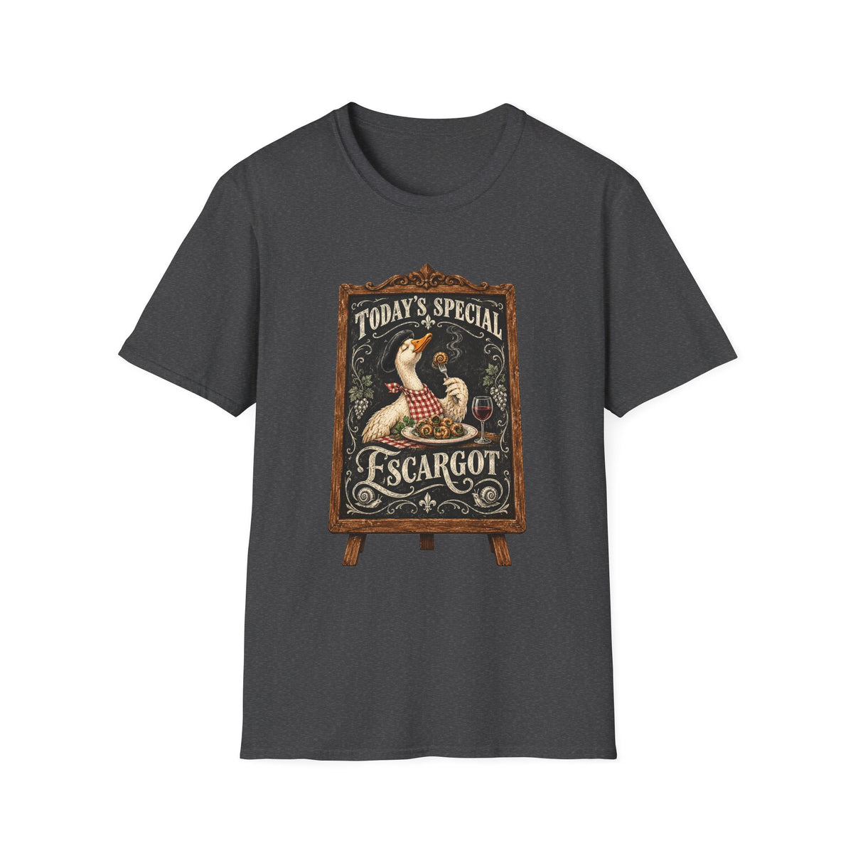 Today's Special Escargot Vintage French Bistro T-Shirt