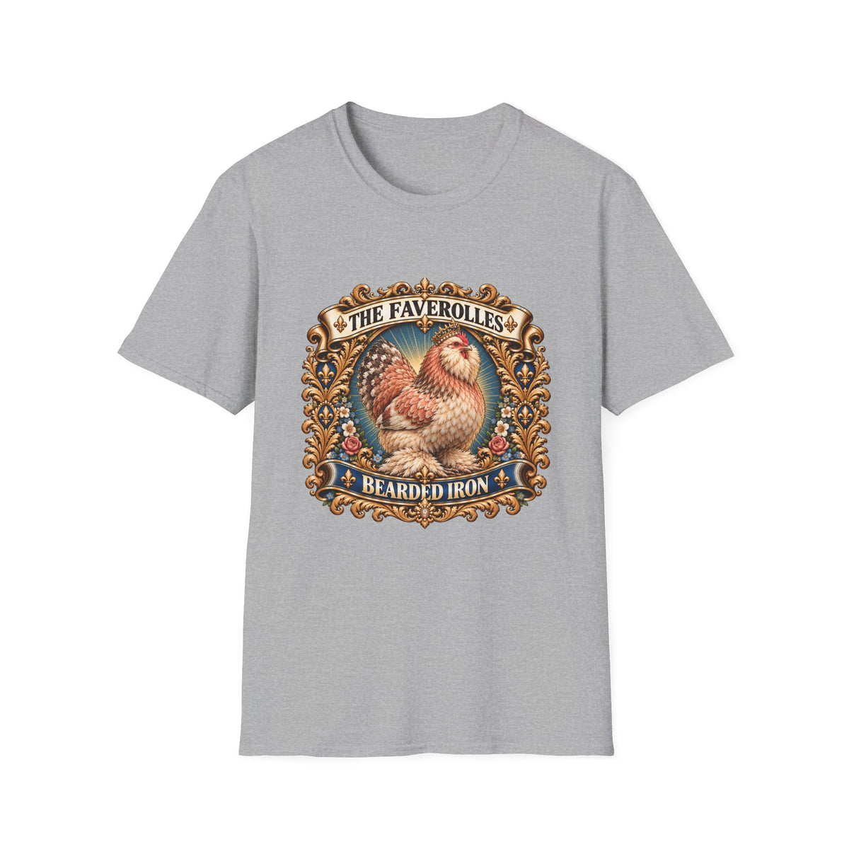 The Faverolles Bearded Iron  T-Shirt