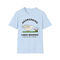 Aggressive Lawn Mowing Goose T-Shirt