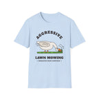Aggressive Lawn Mowing Goose T-Shirt