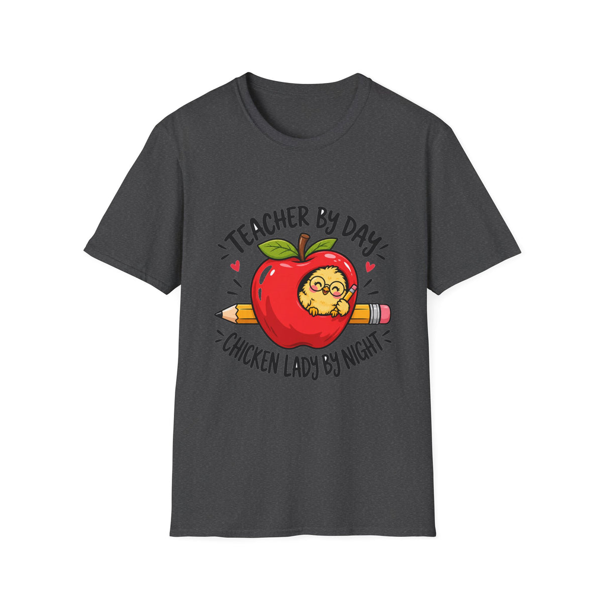 Teacher by Day Chicken Lady by Night T-Shirt
