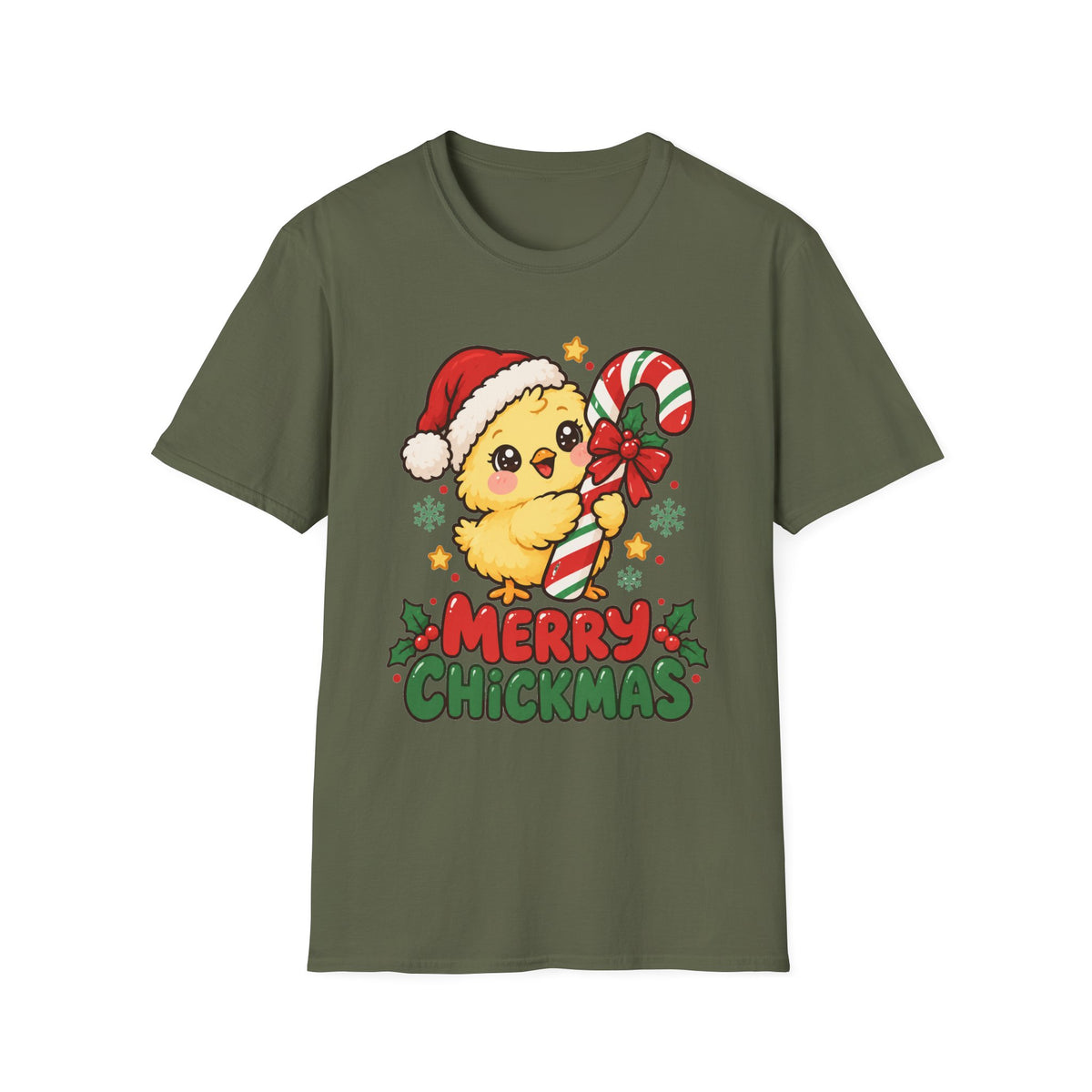 Merry Chickmas Christmas  T-Shirt
