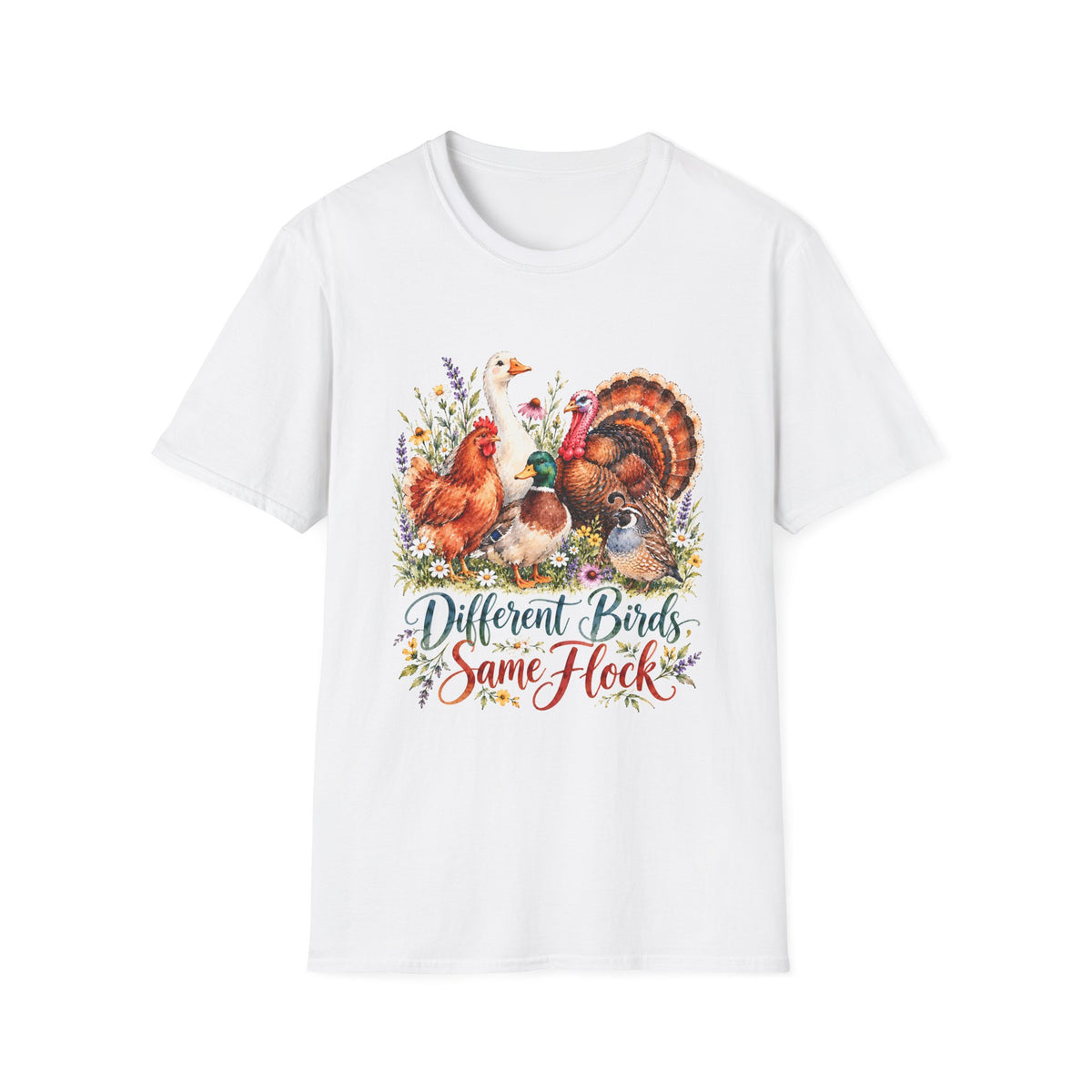 Different Birds Same Flock T-Shirt