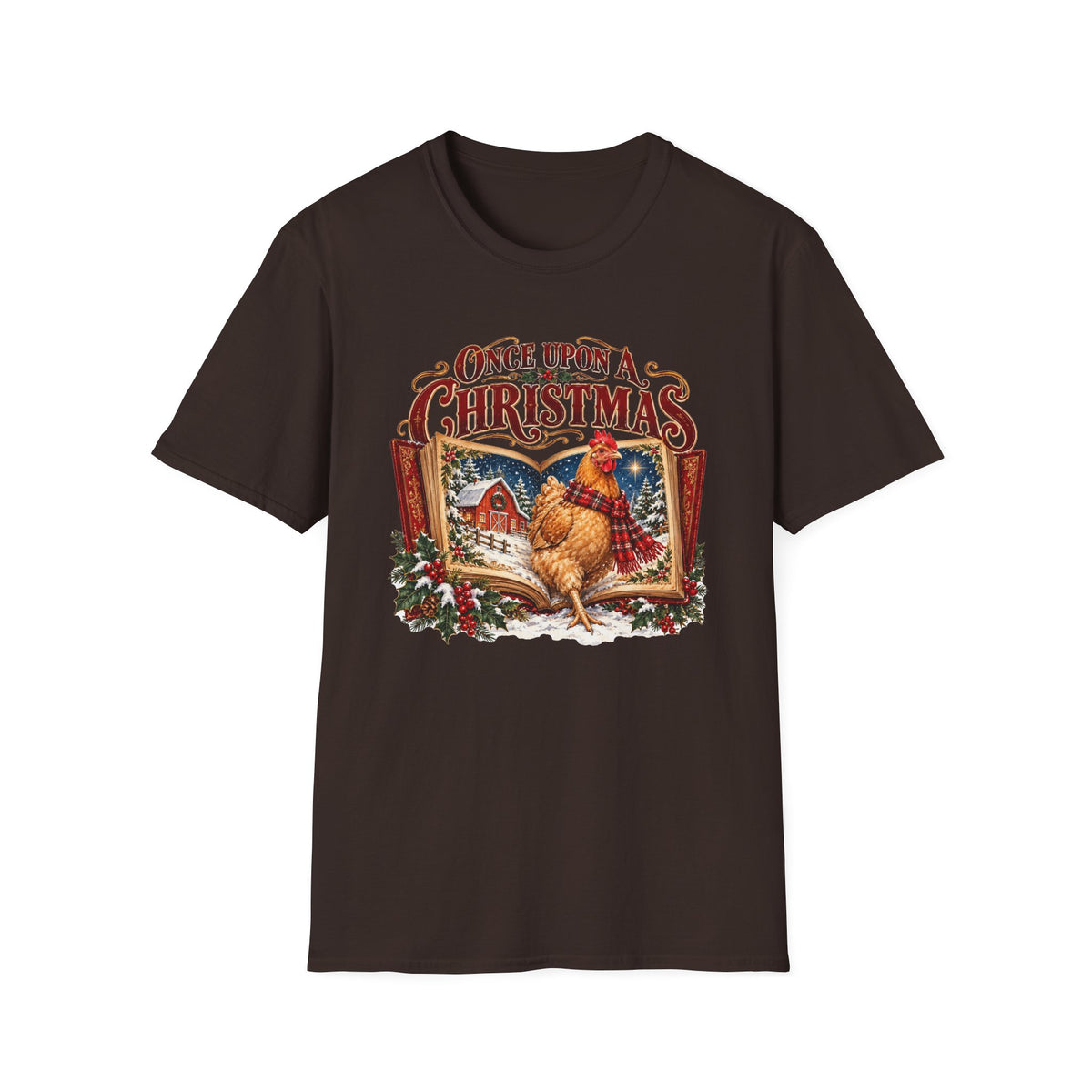 Once Upon a Christmas Vintage Christmas T-Shirt