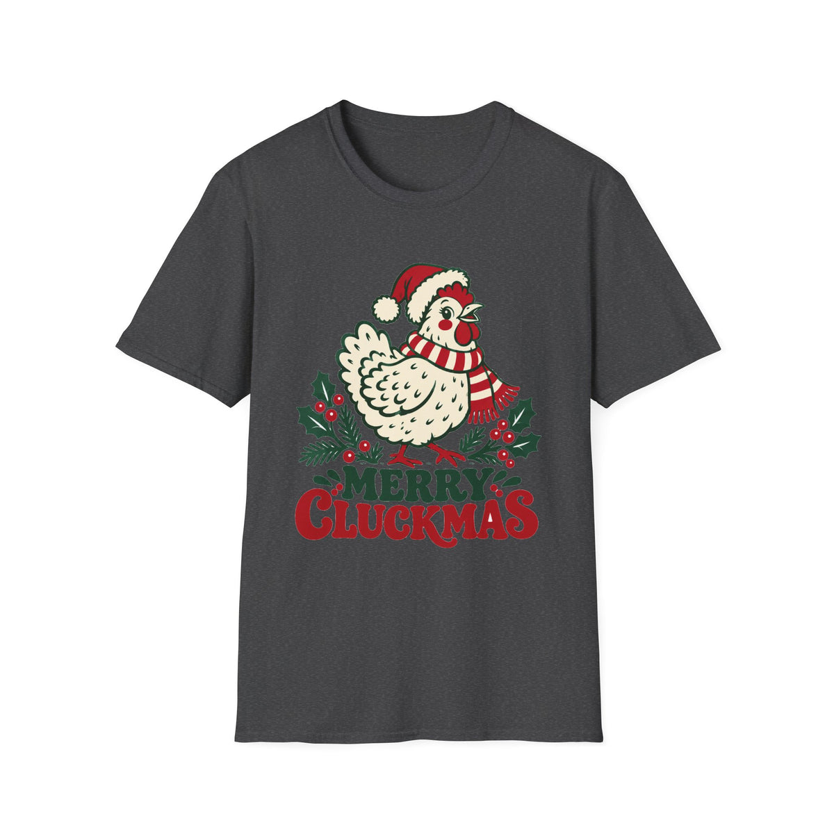 Merry Cluckmas Christmas  T-Shirt