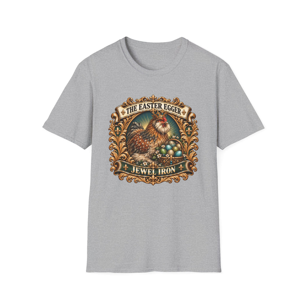 The Easter Egger Jewel Iron  T-Shirt