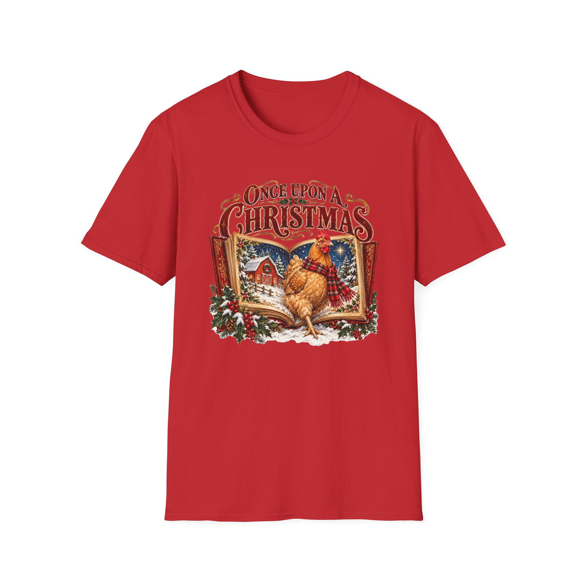 Once Upon a Christmas Vintage Christmas T-Shirt