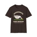 Aggressive Lawn Mowing Goose T-Shirt