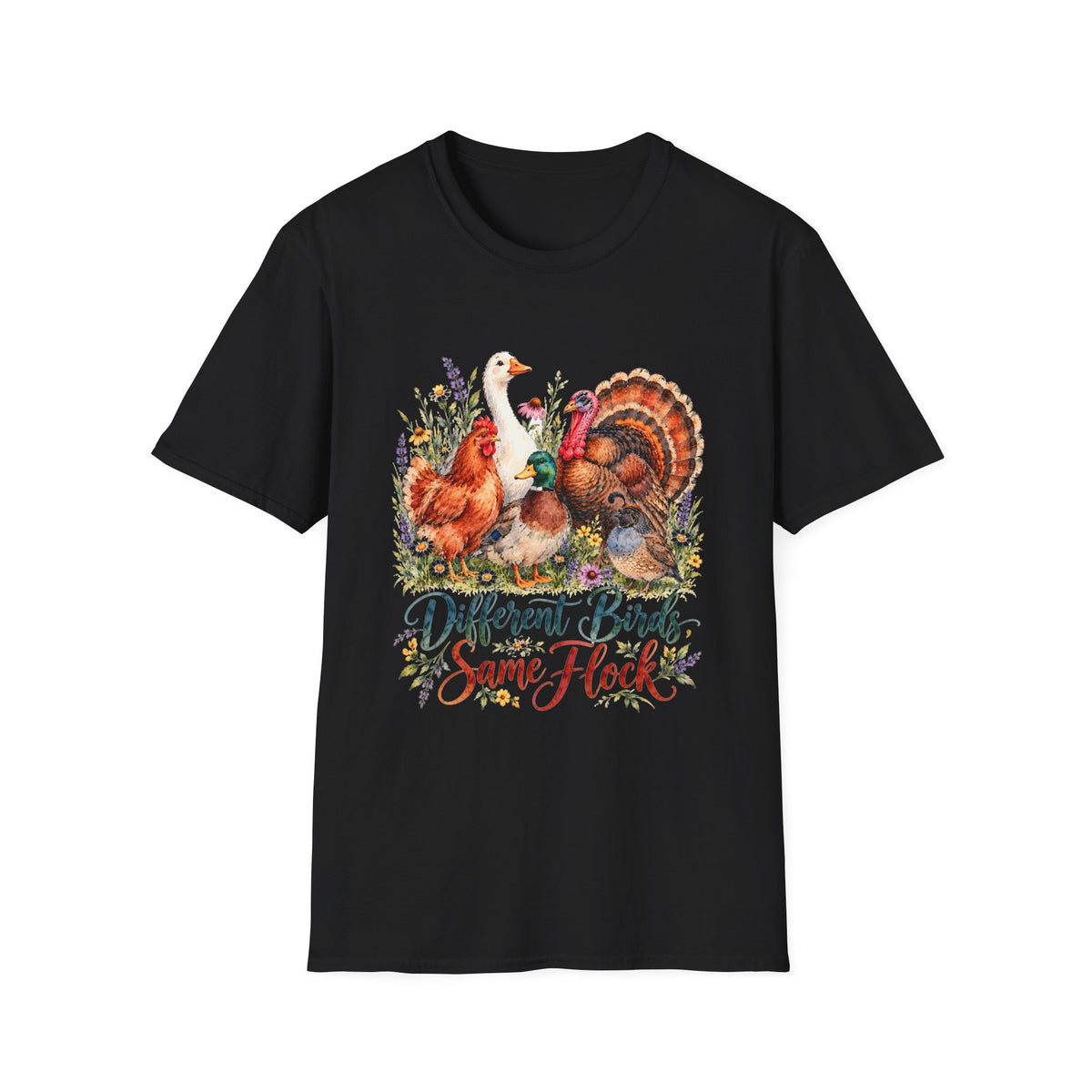 Different Birds Same Flock T-Shirt