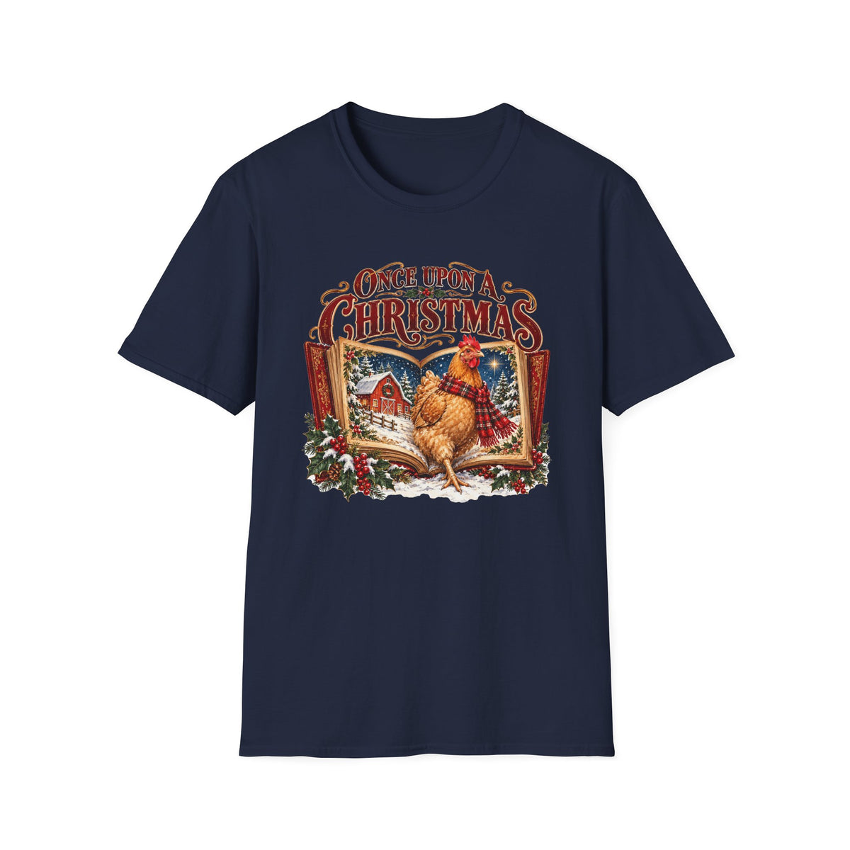 Once Upon a Christmas Vintage Christmas T-Shirt