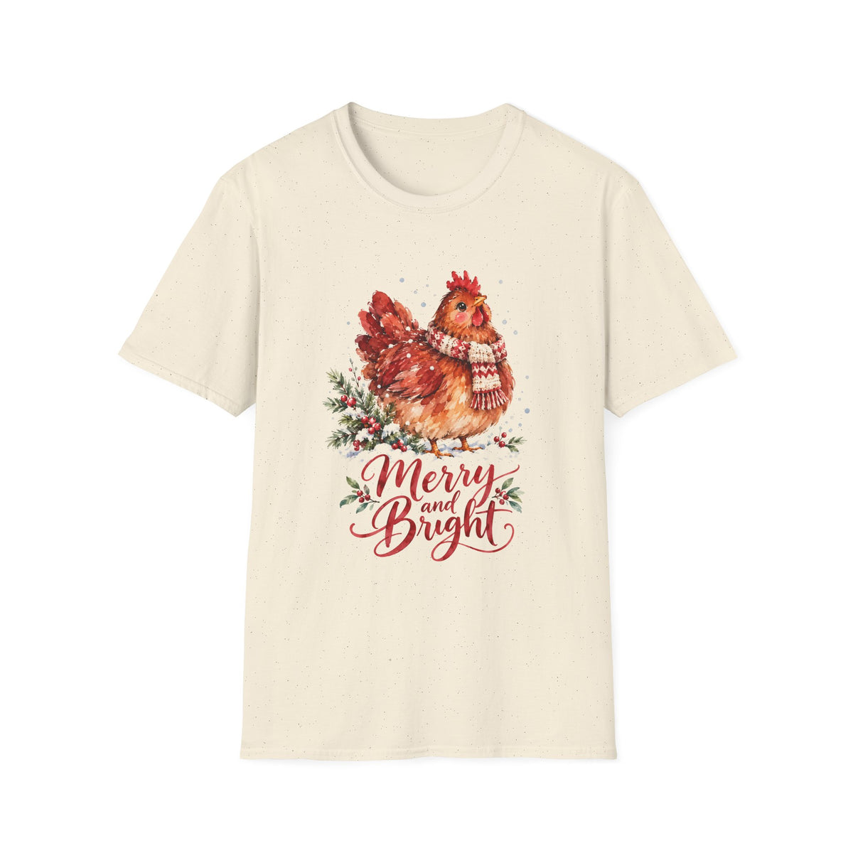 Merry Bright Christmas Squirrel T-Shirt