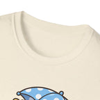 Just Ducky Cute Duck Rainy Day T-Shirt