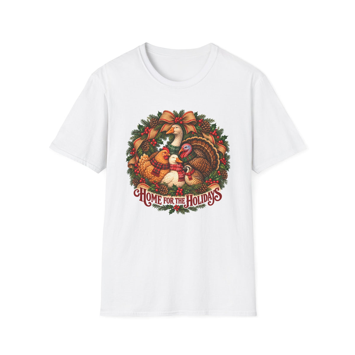 Home for the Holidays Christmas T-Shirt