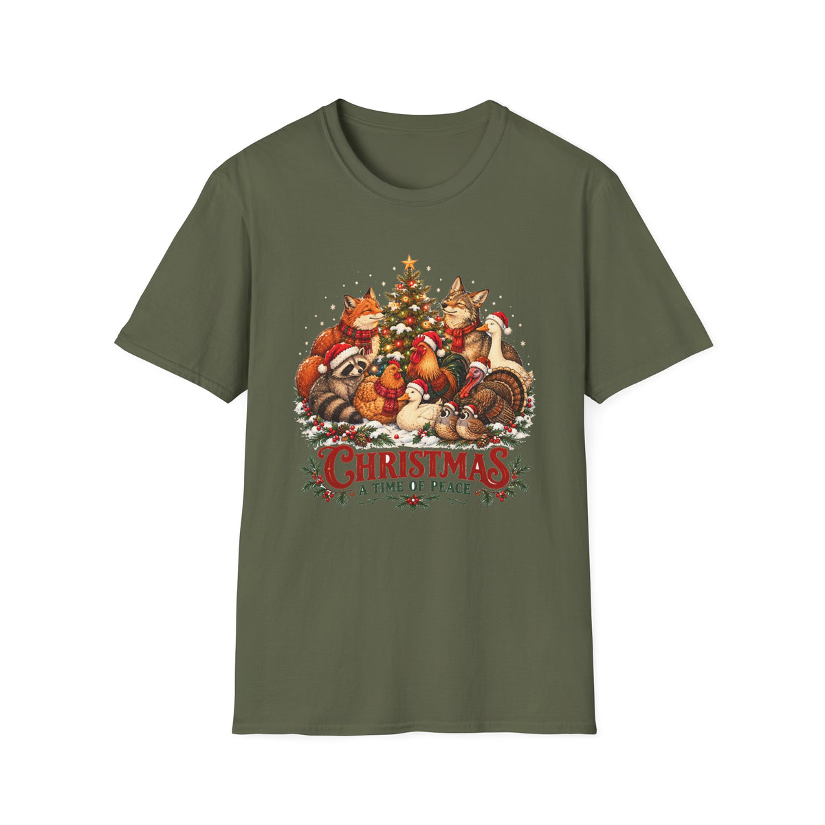 Christmas A Time of Peace Holiday T-Shirt
