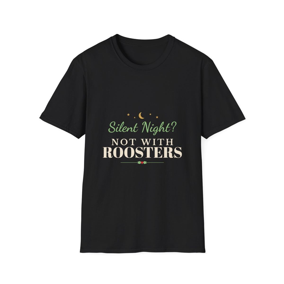 Silent Night? Rockin’ Christmas T-Shirt