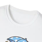 Just Ducky Cute Duck Rainy Day T-Shirt