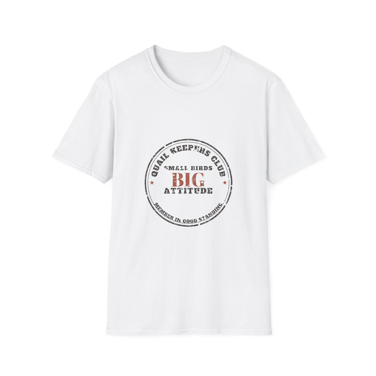 Big Attitude Quail T-Shirt