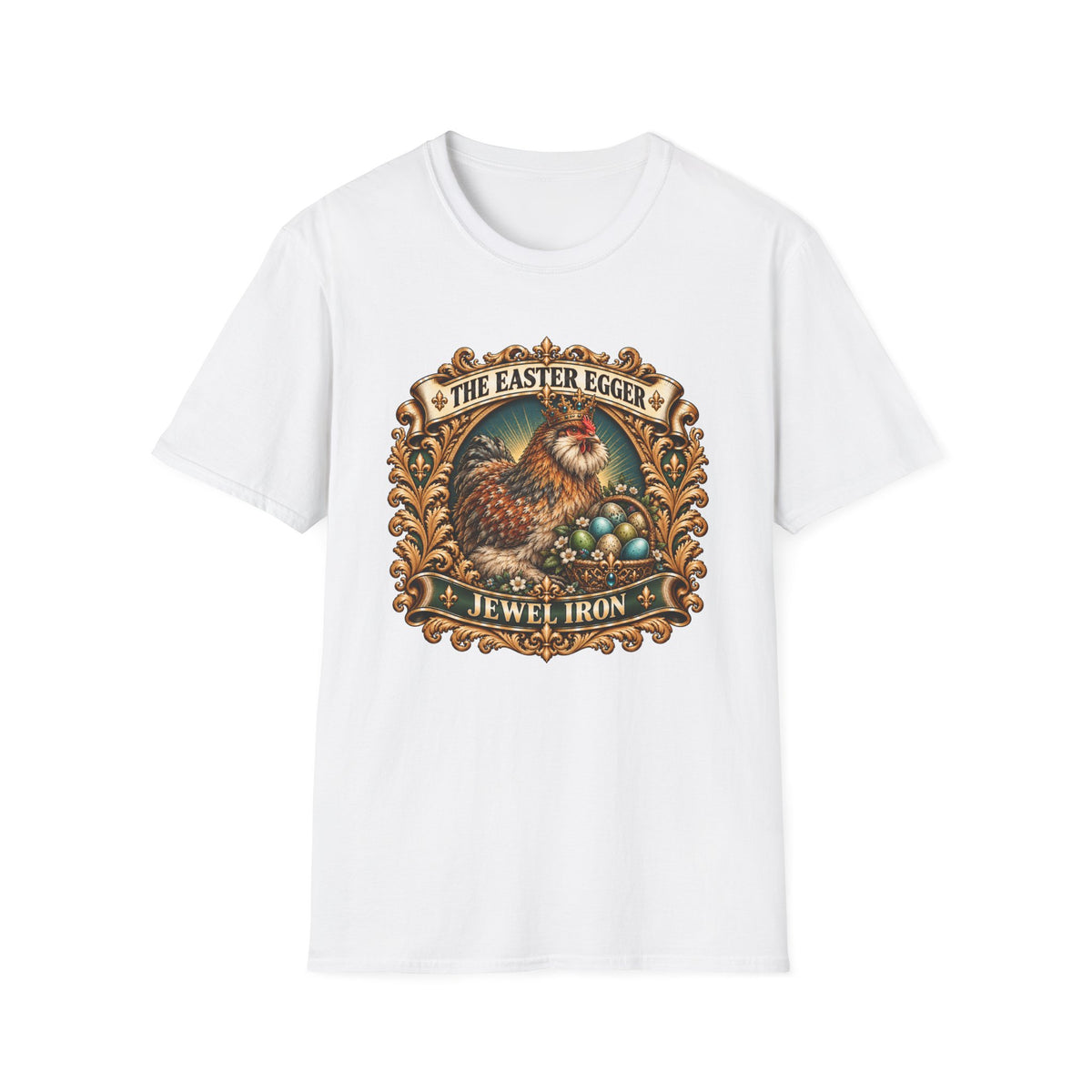 The Easter Egger Jewel Iron  T-Shirt