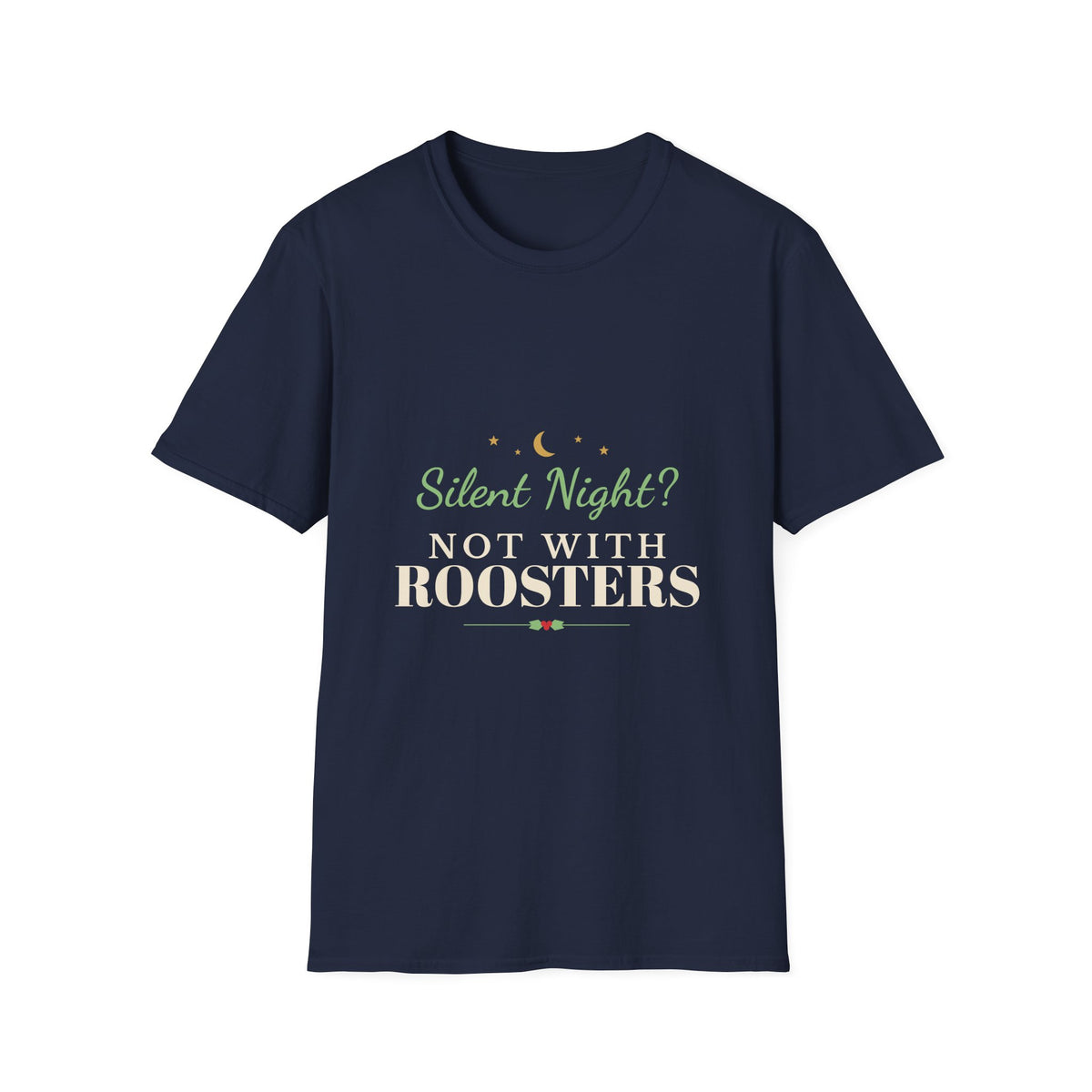 Silent Night? Rockin’ Christmas T-Shirt