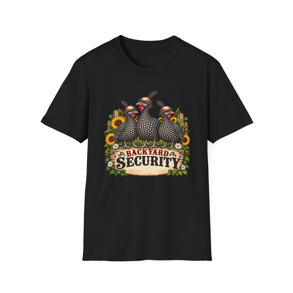 Backyard Security Guineas T-Shirt