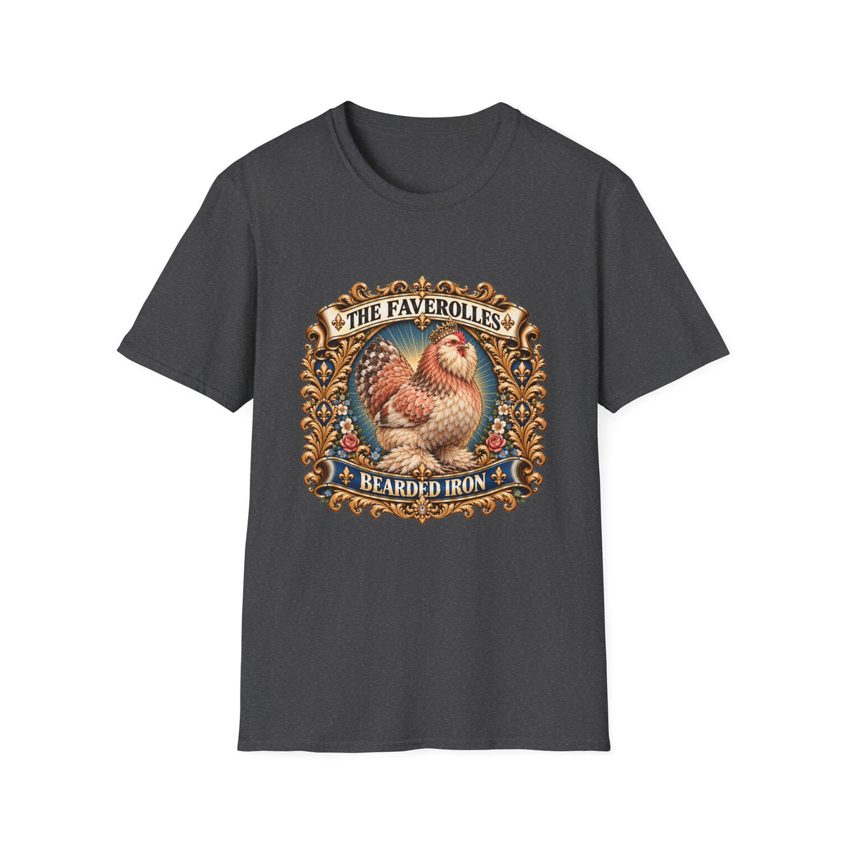 The Faverolles Bearded Iron  T-Shirt