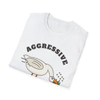 Aggressive Lawn Mowing Goose T-Shirt