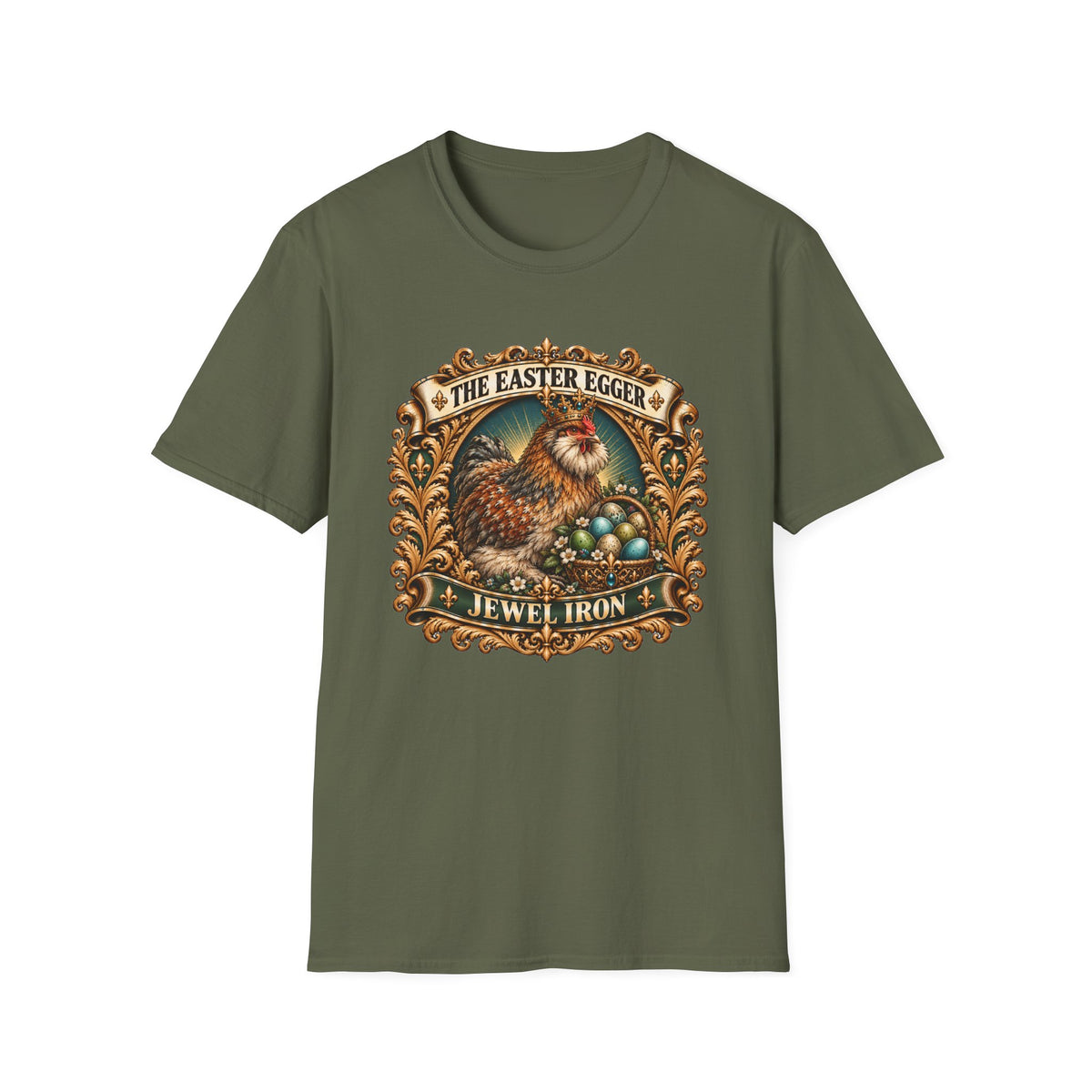 The Easter Egger Jewel Iron  T-Shirt