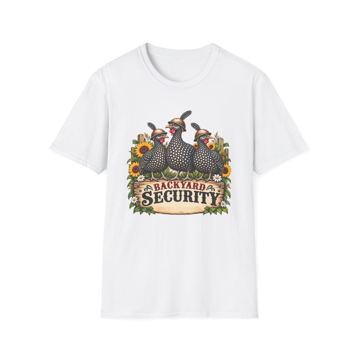Backyard Security Guineas T-Shirt