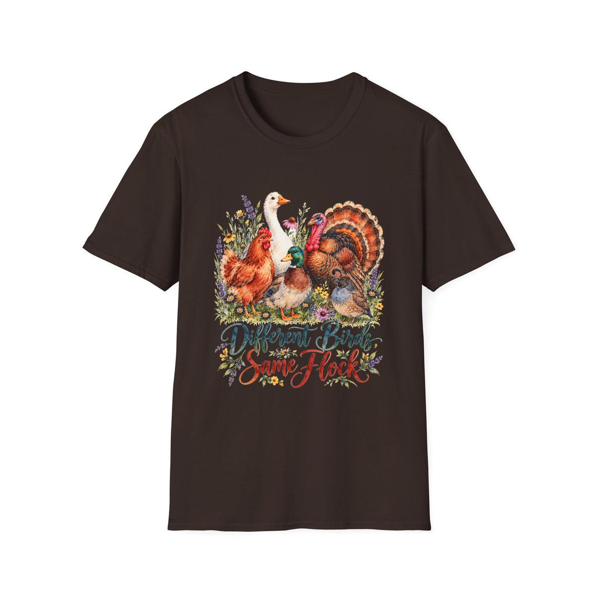 Different Birds Same Flock T-Shirt