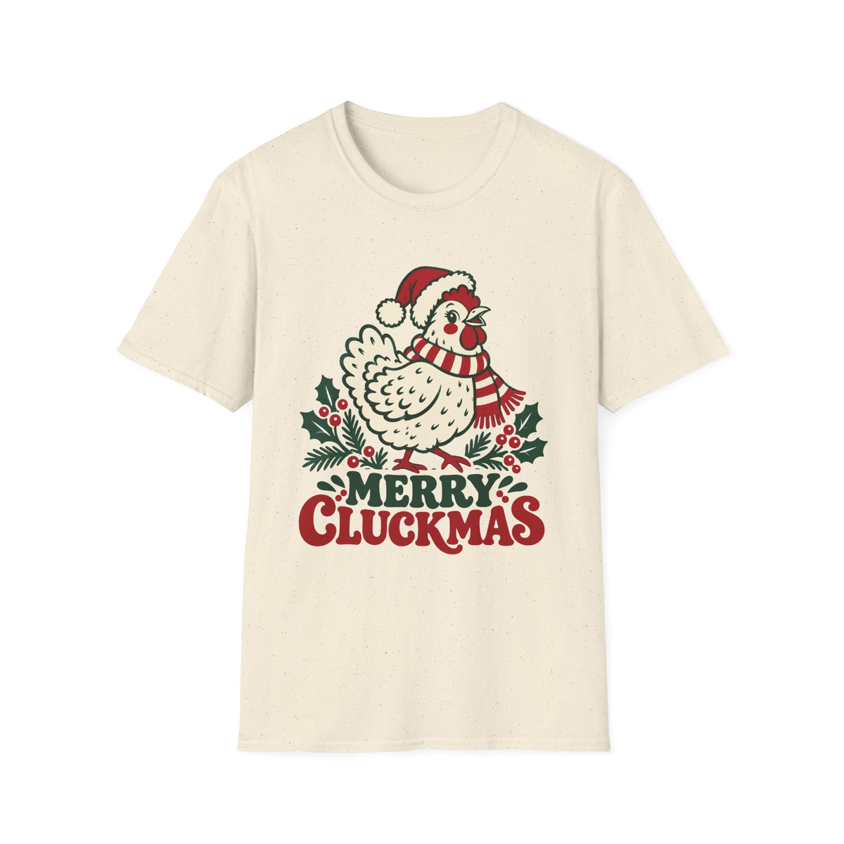 Merry Cluckmas Christmas  T-Shirt