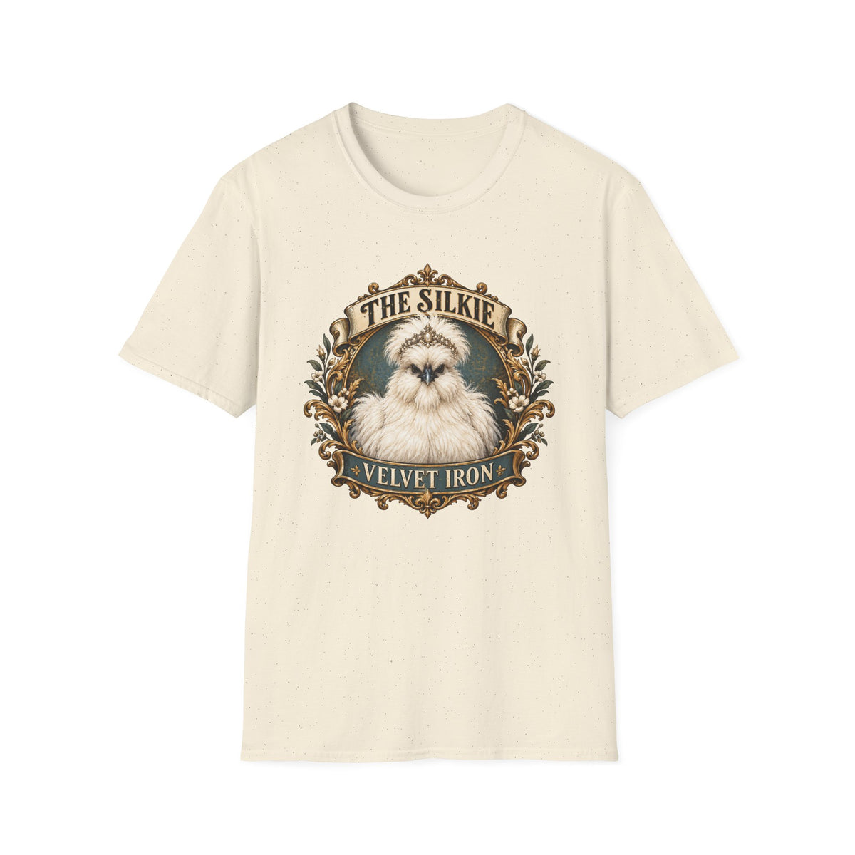 The Silkie Velvet Iron Chicken T-Shirt