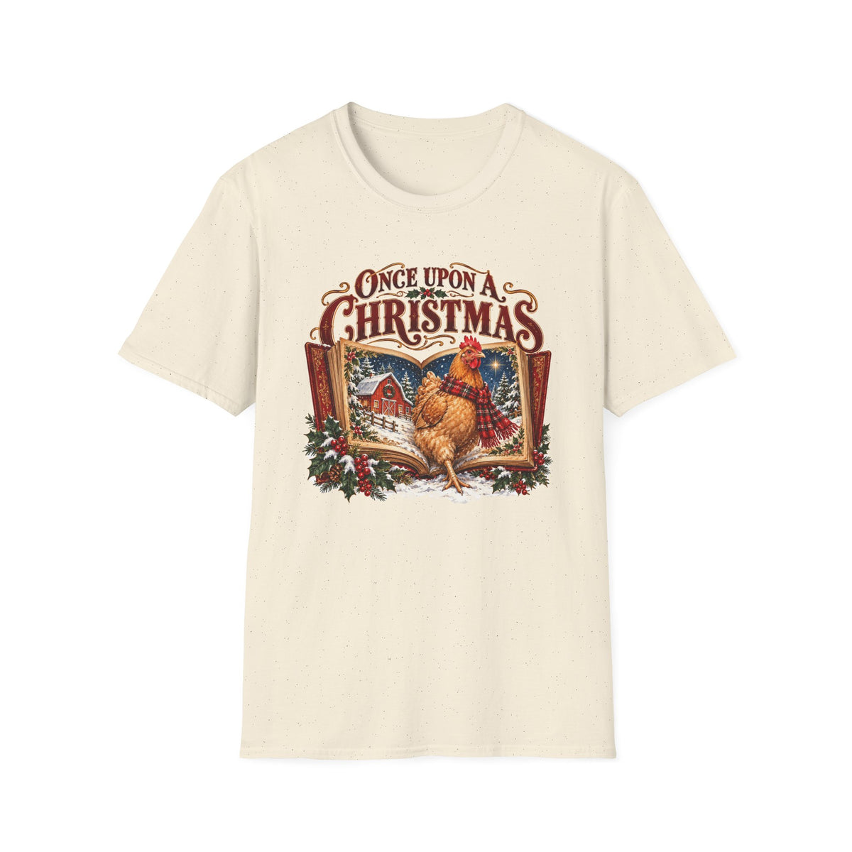 Once Upon a Christmas Vintage Christmas T-Shirt