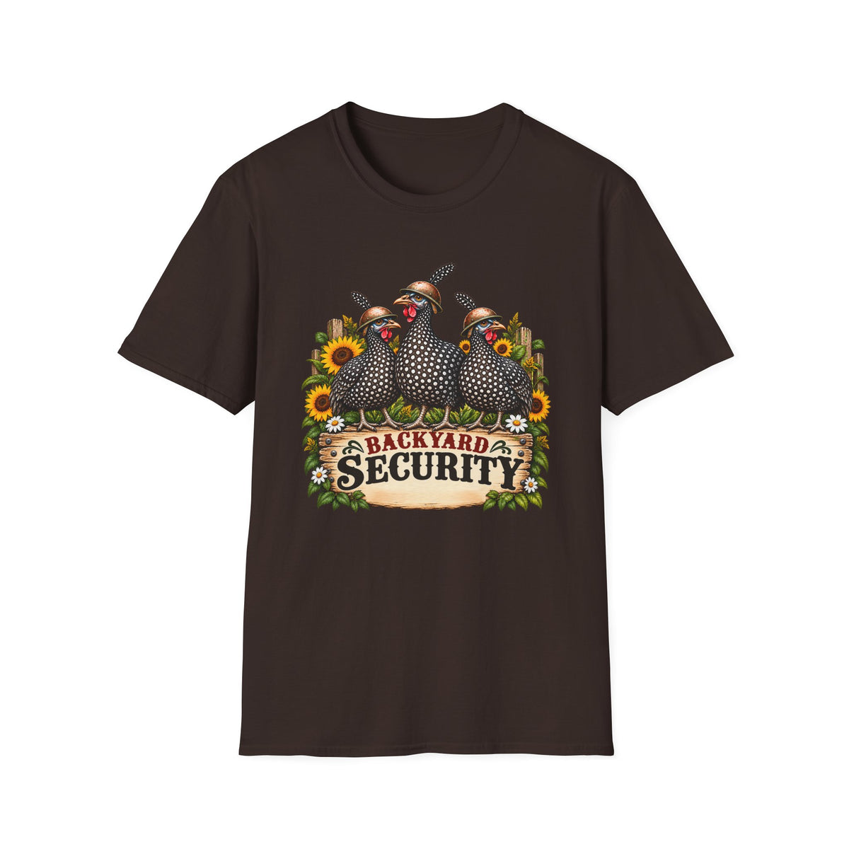 Backyard Security Guineas T-Shirt