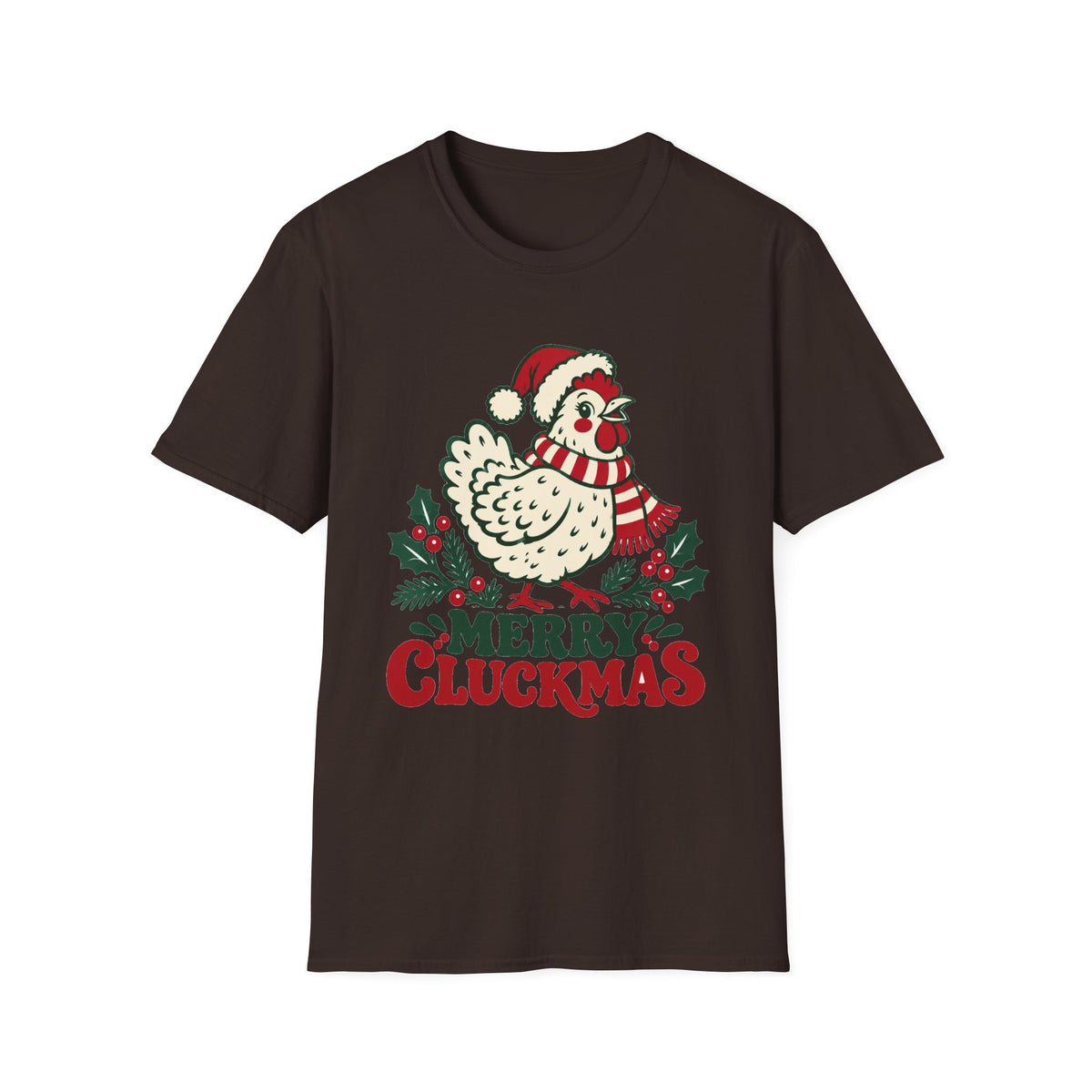 Merry Cluckmas Christmas  T-Shirt