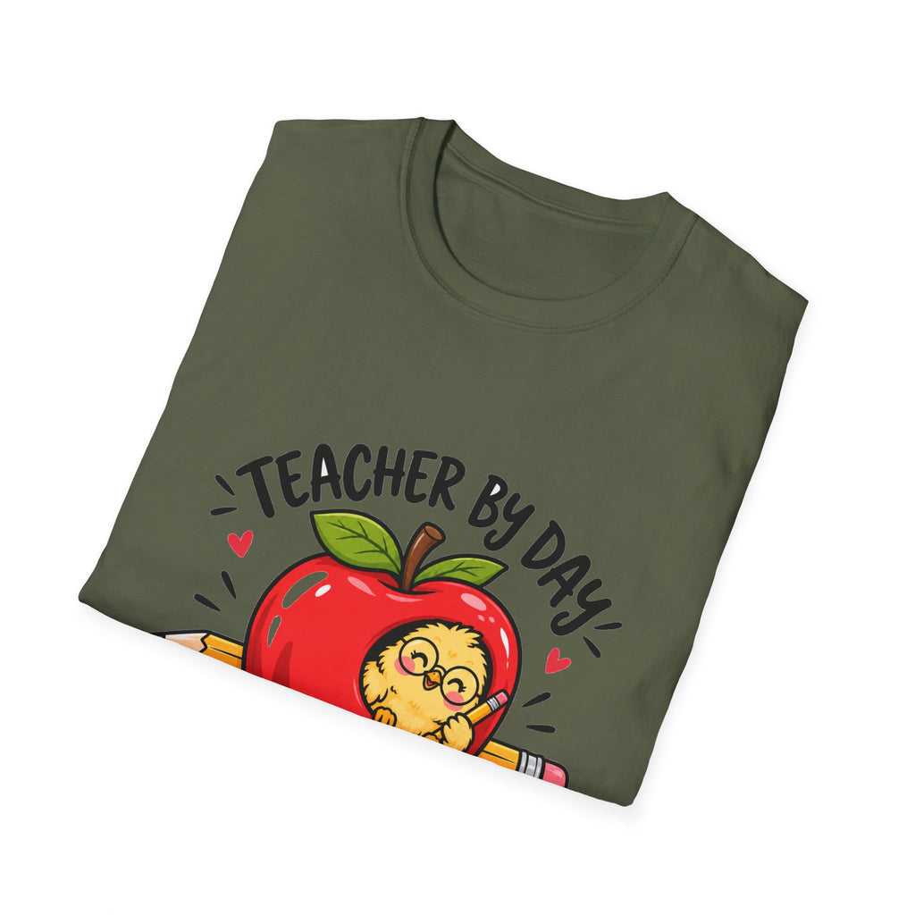 Teacher by Day Chicken Lady by Night T-Shirt
