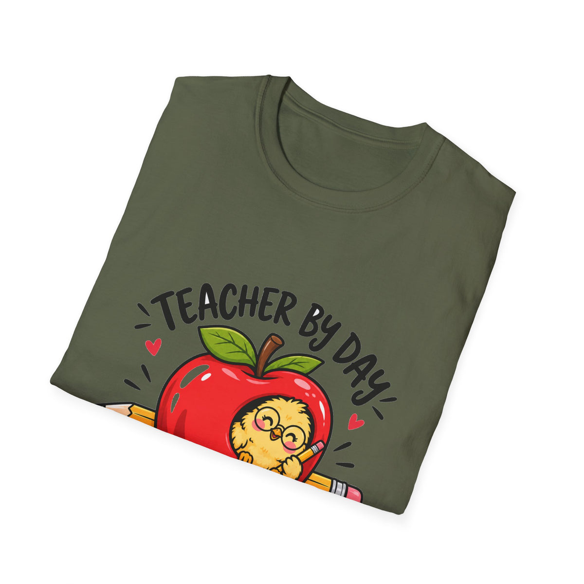 Teacher by Day Chicken Lady by Night T-Shirt