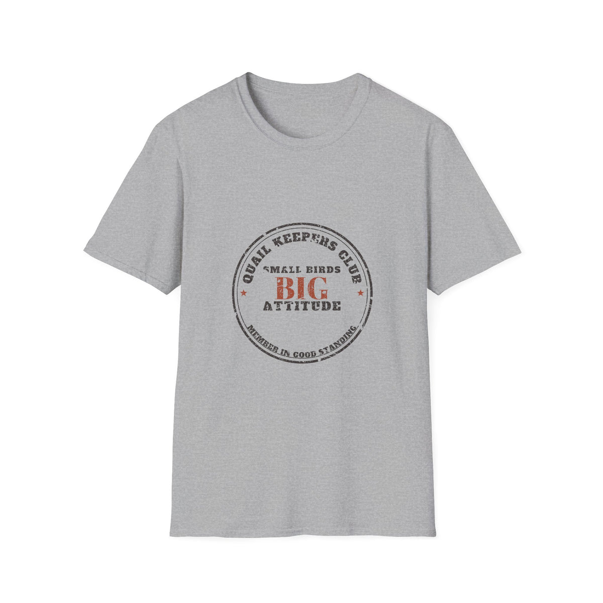 Big Attitude Quail T-Shirt