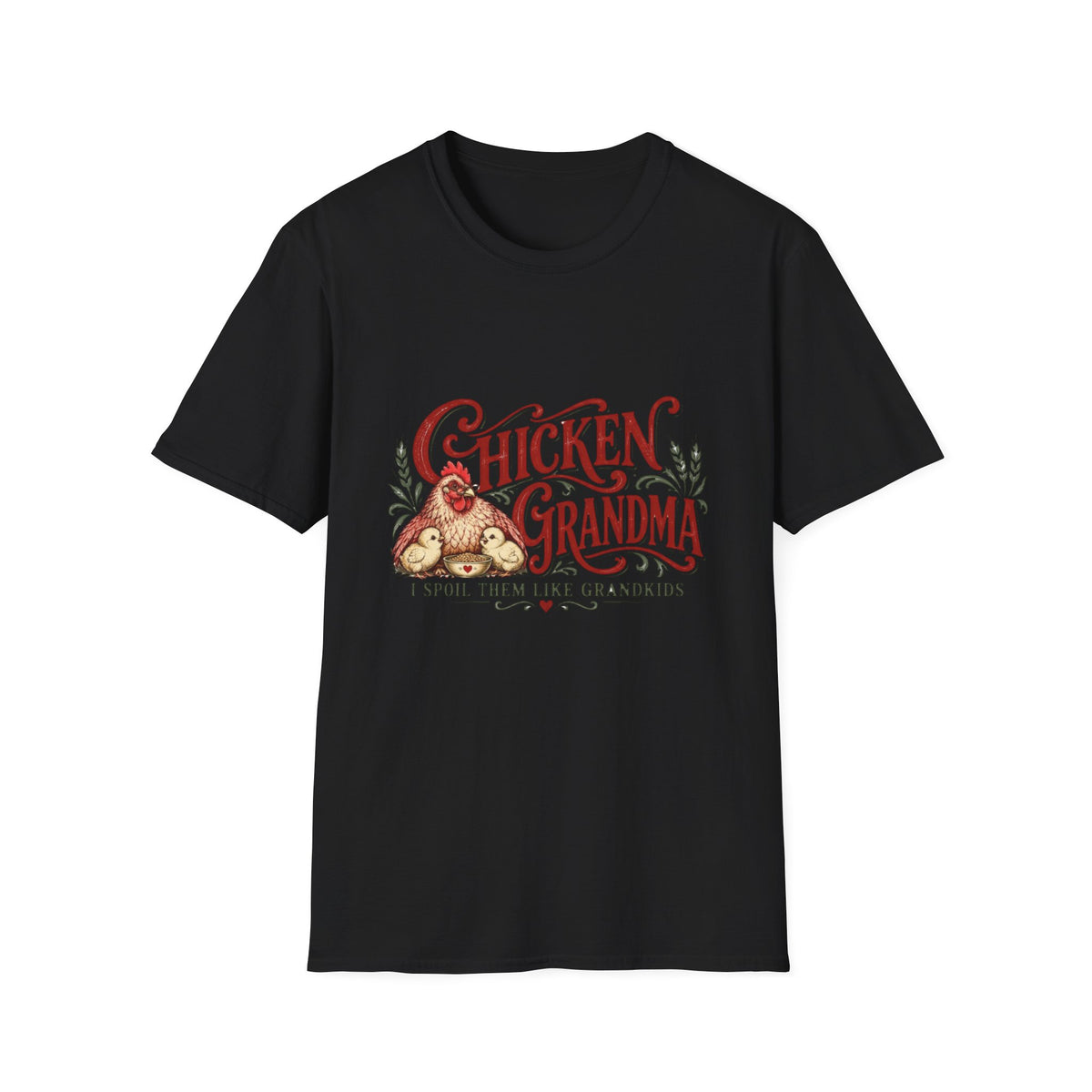 Chicken Grandma “I Spoil Them Like Grandkids” T-Shirt