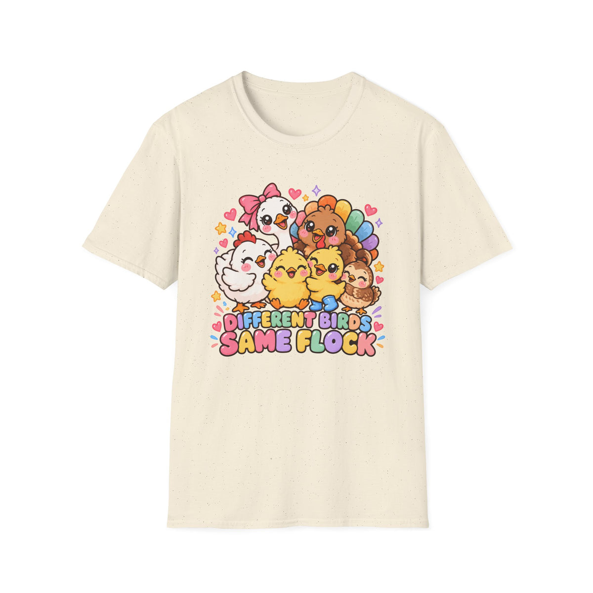 Different Birds Same Flock  T-Shirt