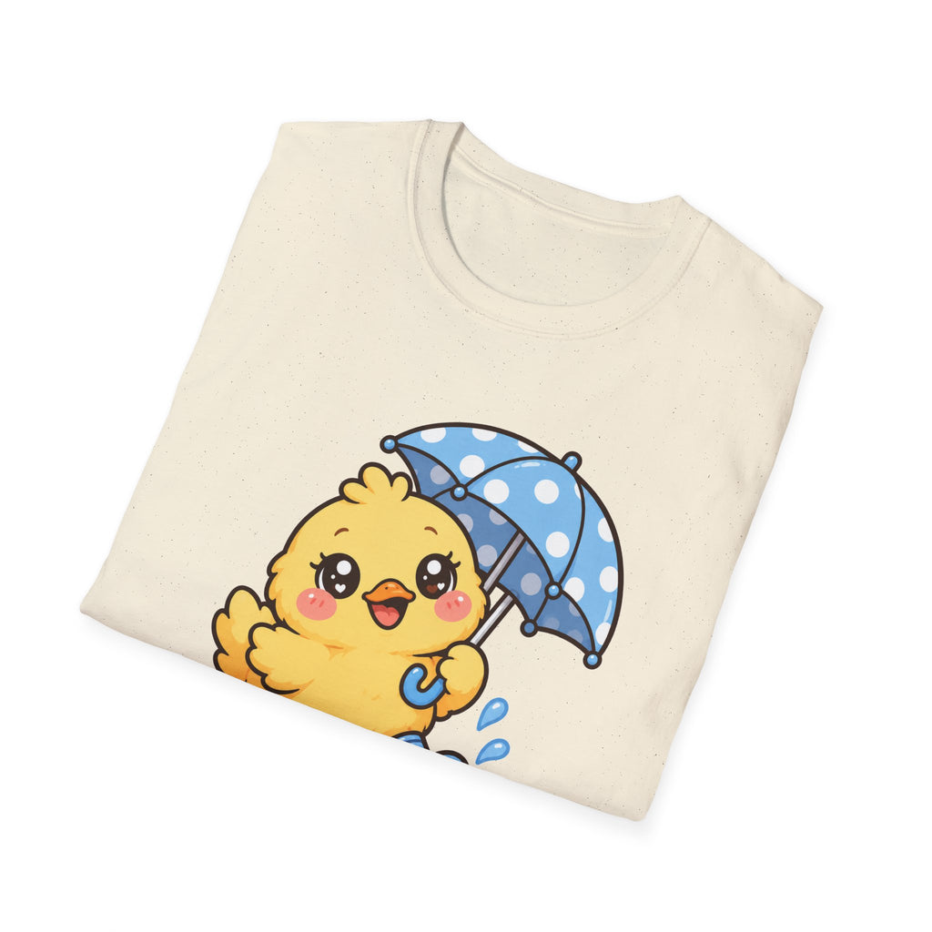 Just Ducky Cute Duck Rainy Day T-Shirt