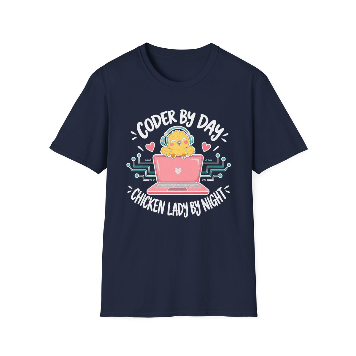Coder by Day Chicken Lady by Night T-Shirt