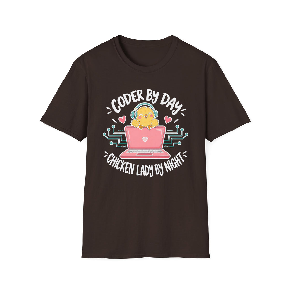 Coder by Day Chicken Lady by Night T-Shirt