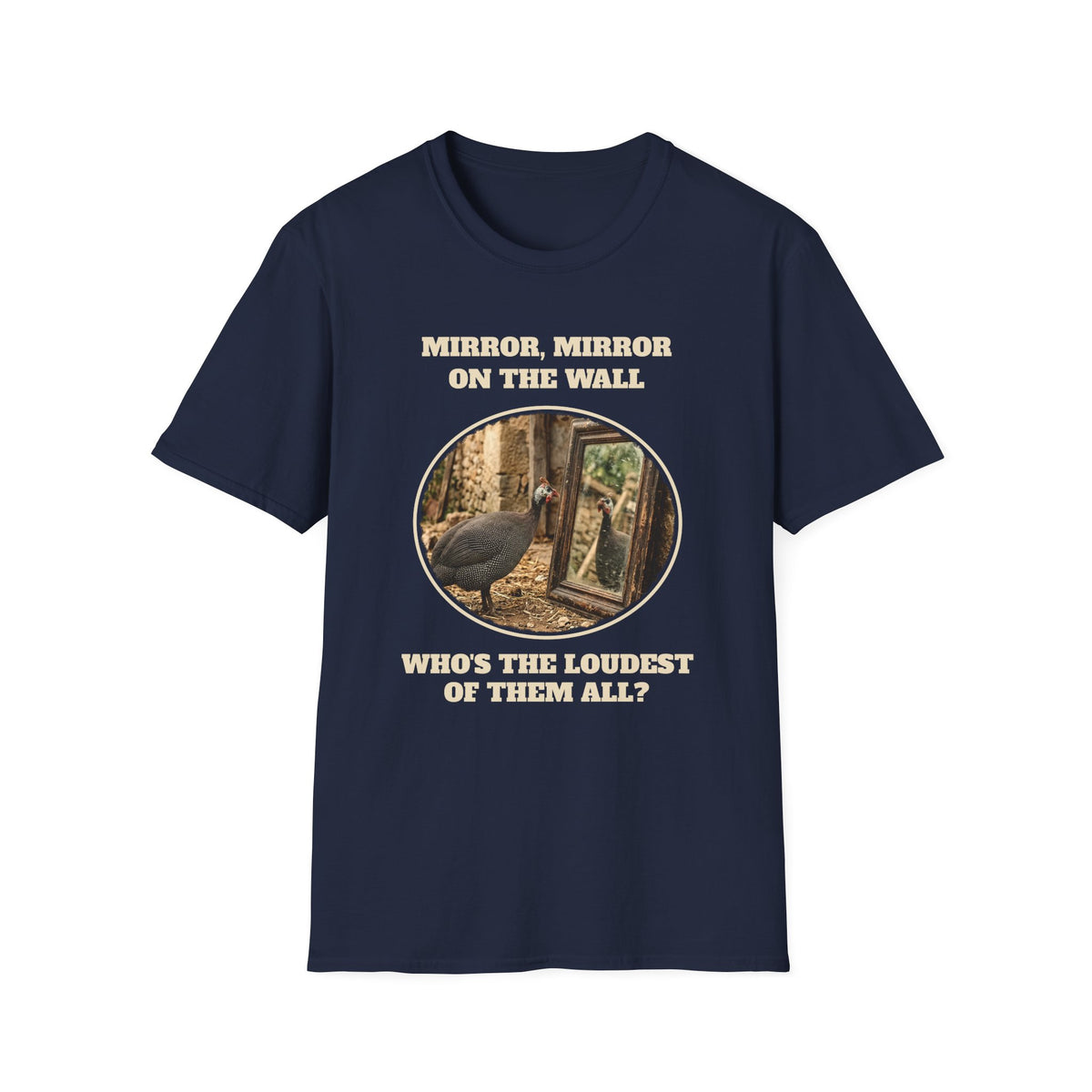 Mirror Mirror Guinea Fowl T-Shirt