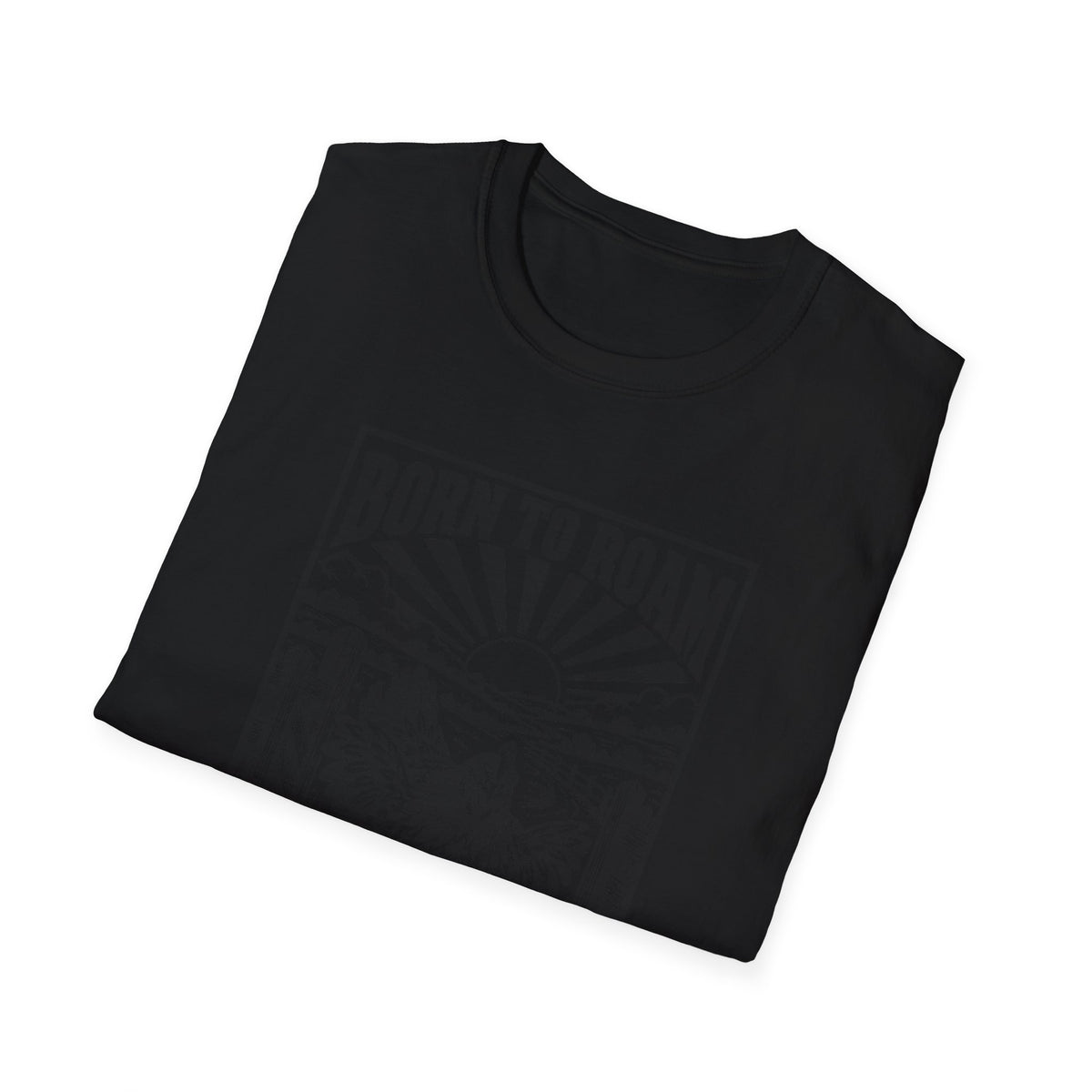 Born to Roam Freedom Ranger Chicken Graphic T-Shirt