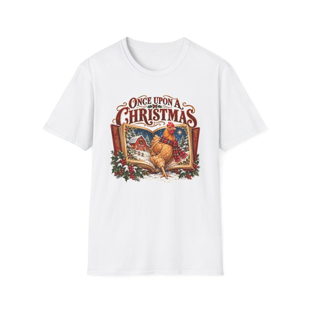 Once Upon a Christmas Vintage Christmas T-Shirt
